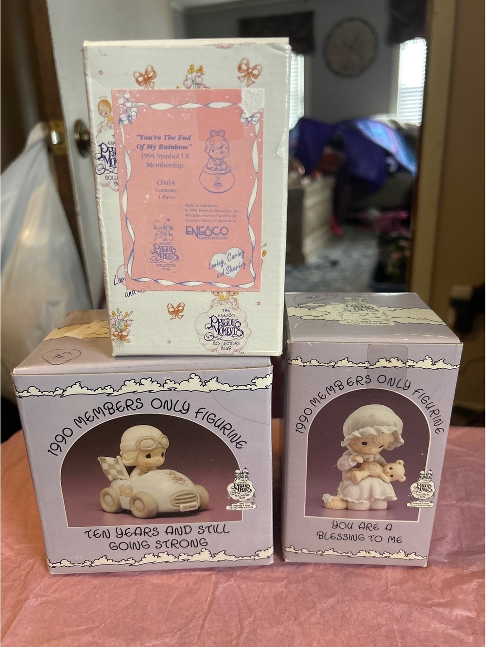 Set of 3 precious moments figures